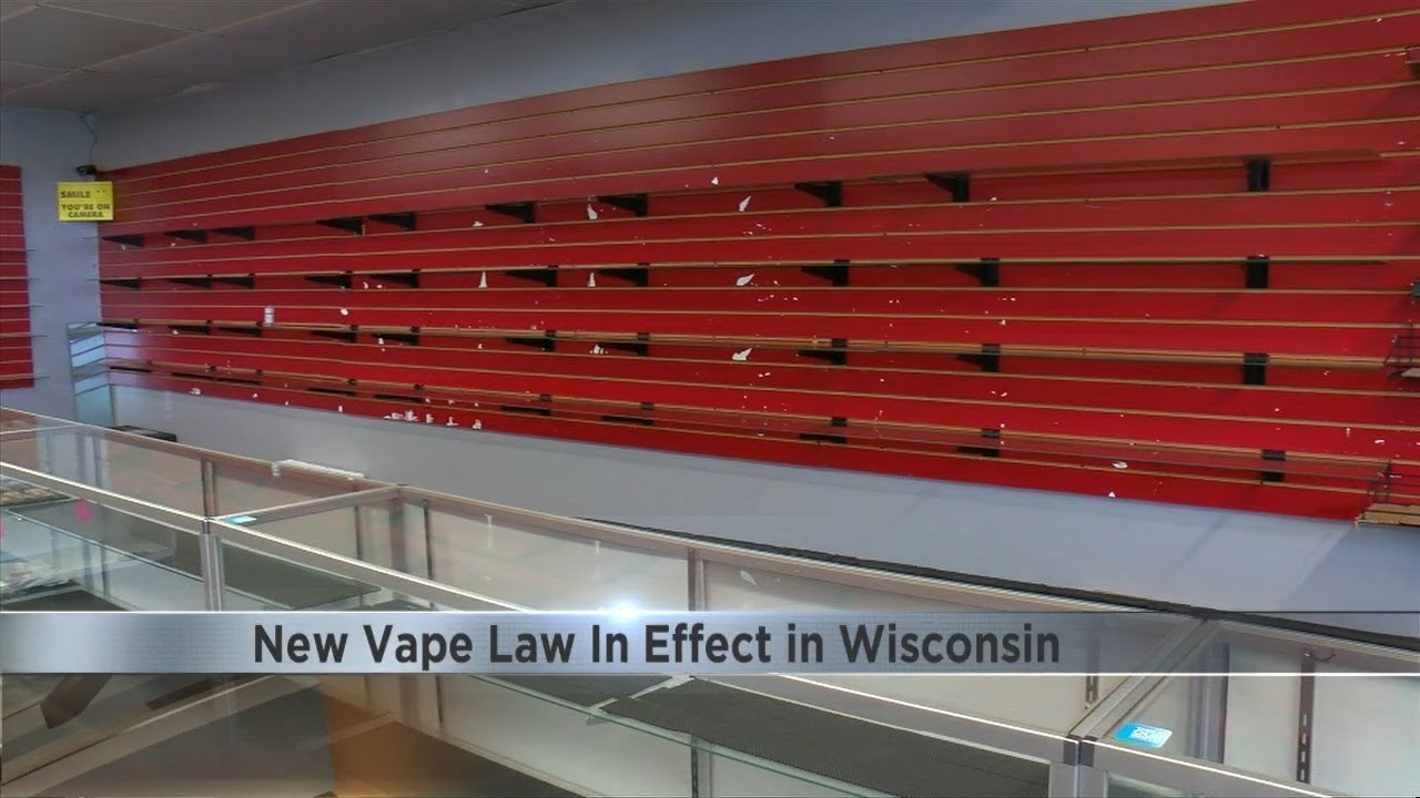 Wisconsin vape shops struggle as new ban empties shelves and cuts sales
