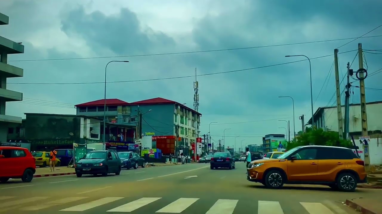 A short Vlog Roadside Drive Abidjan Ivory Coast 🇨🇮 🇨🇮 explore Ivory Coast through Road drive 
