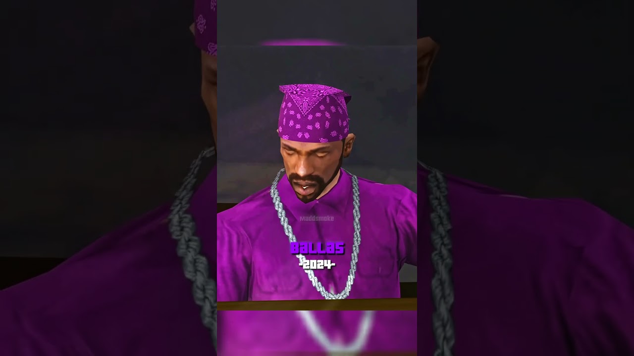 Grove Street (1992) vs Ballas (2024) | GTA SA #gta #gtasa #edit