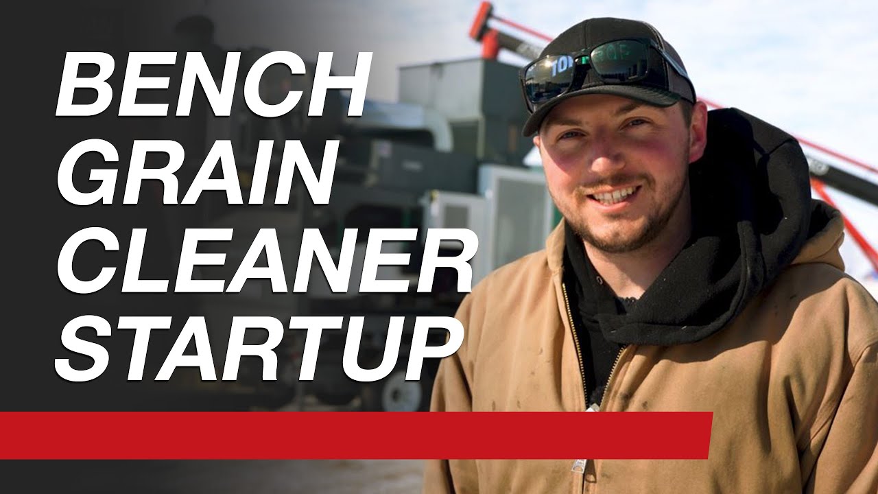 Bench Grain Cleaner Startup | Forest Hall Farms | Flaman Grain Systems