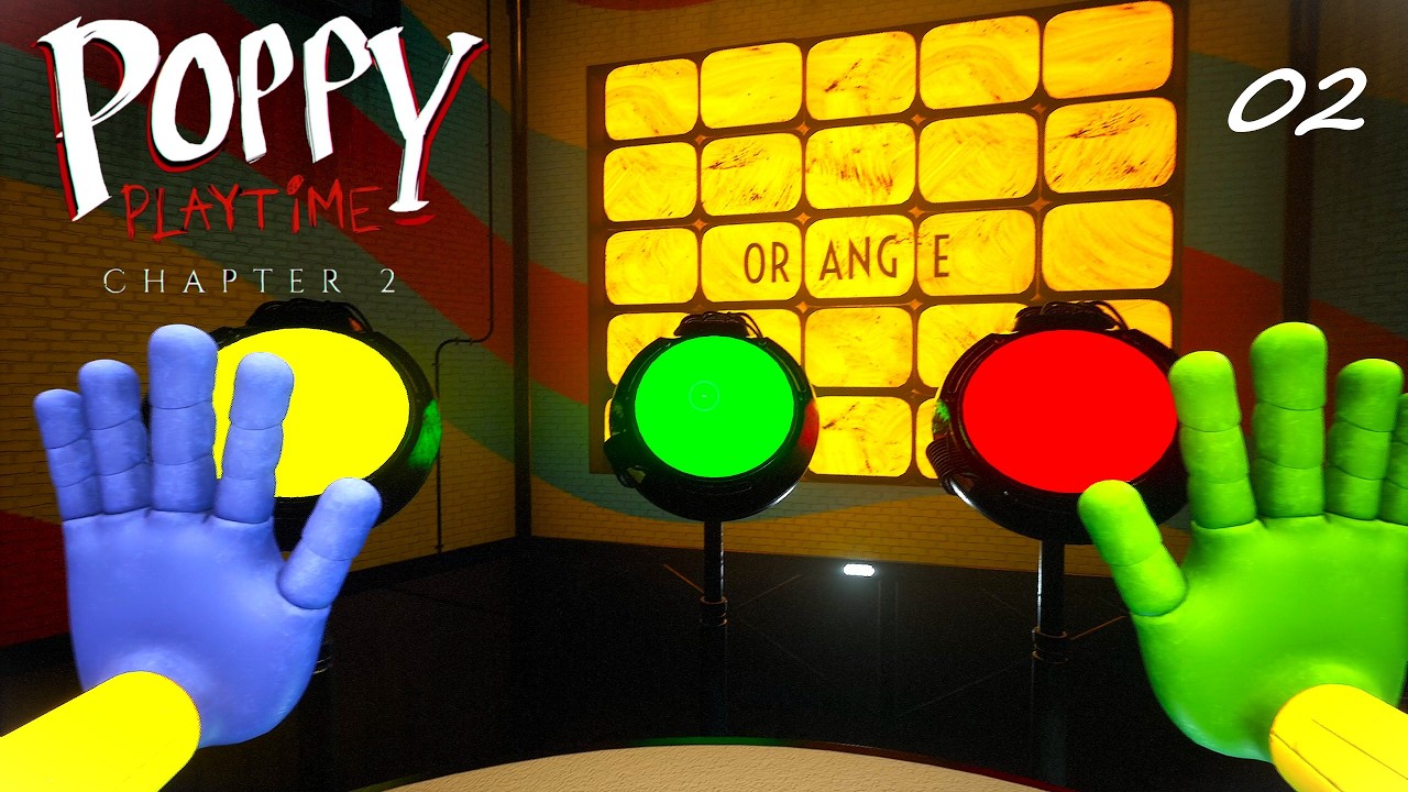 Poppy Playtime - Chapter 2 - 02 - MUSICAL MEMORY - Gameplay Walktrough - 2K