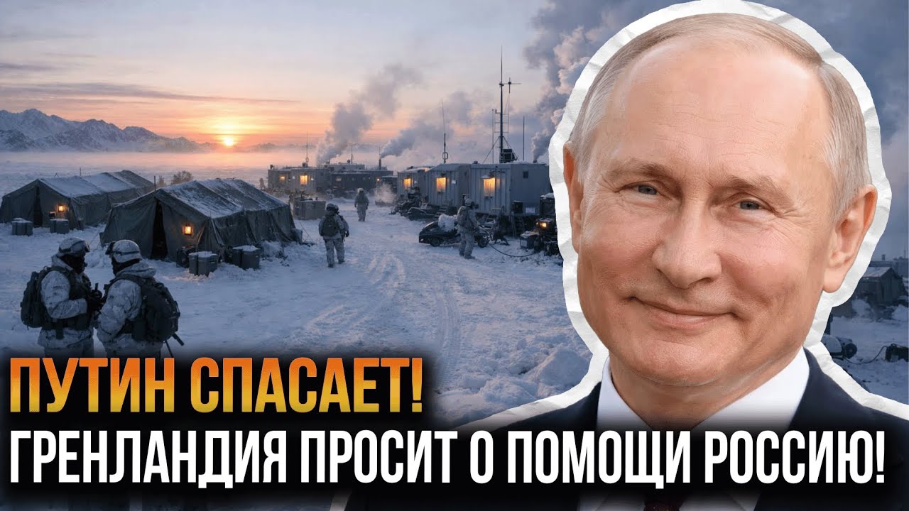 Гренландия УМОЛЯЕТ Россию о помощи! Ответ Путин ШОКИРОВАЛ весь Запад