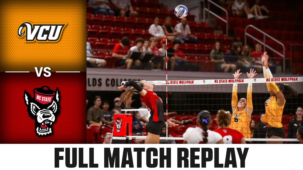VCU vs. NC State Full Match Replay | 2024 ACC Volleyball