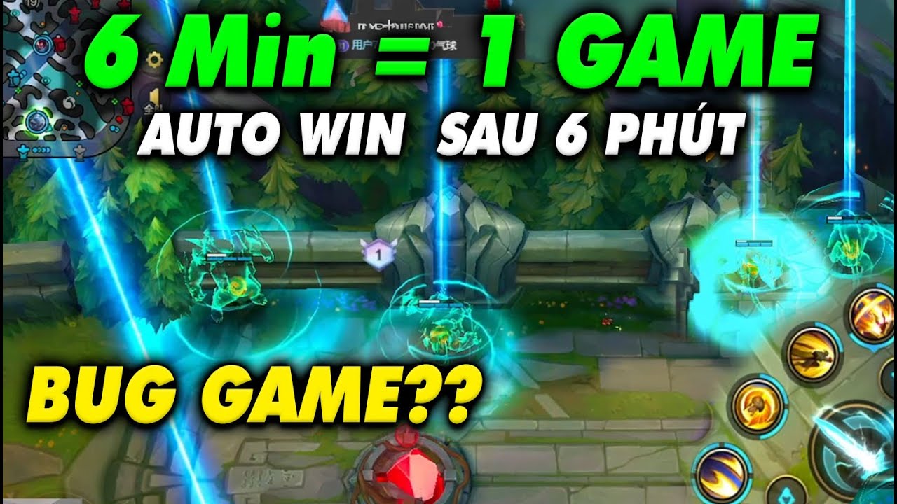 Wild Rift China 6 Min Auto Win - Bug Game? | Rank Up Trick Very Fast Season end | Best Meta