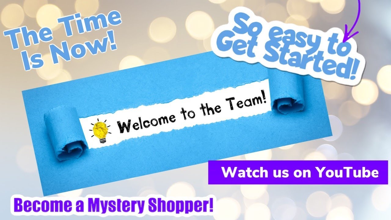 Welcome to the TEAM!  Become an Ellis Mystery Shopper!