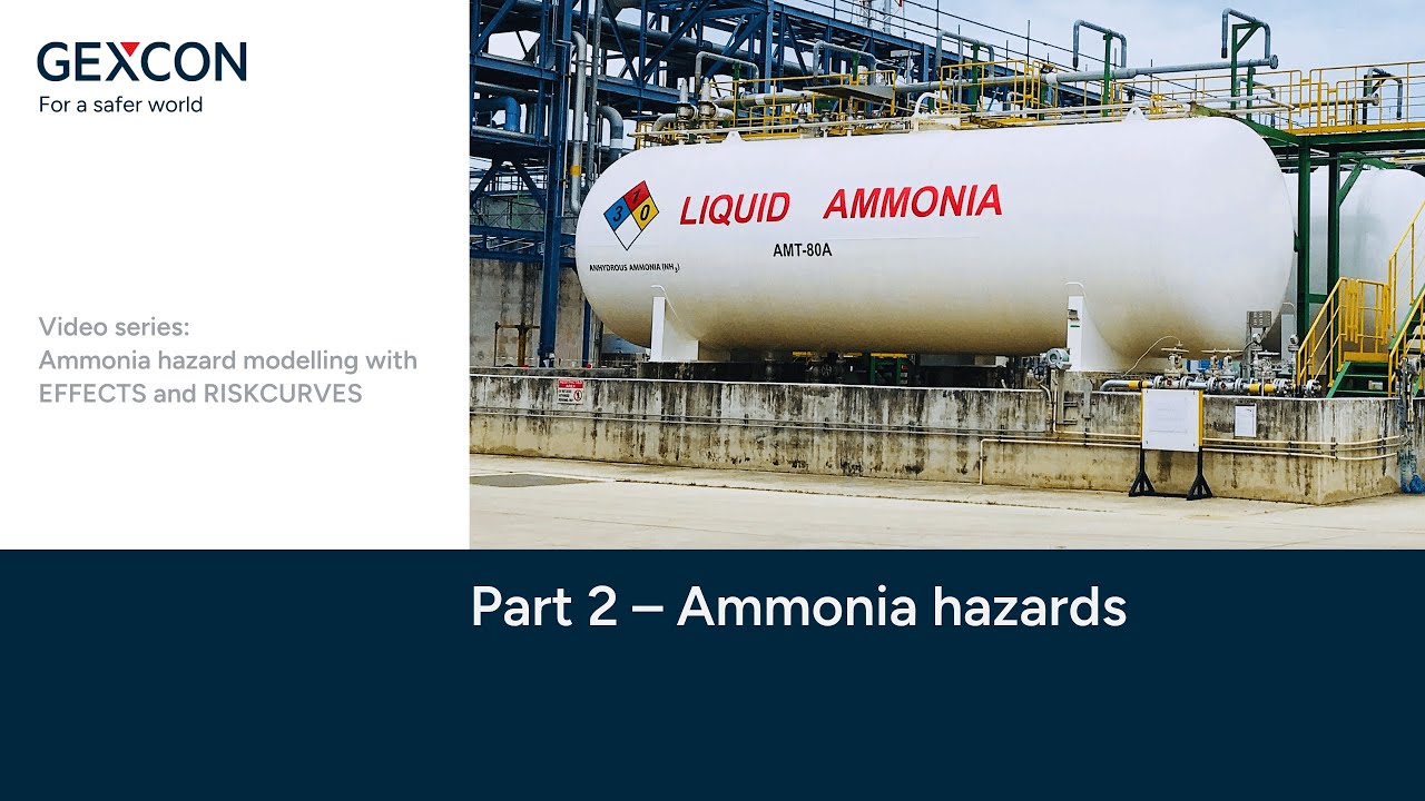 Ammonia hazards | Ammonia Hazard Modelling Series - Part 2