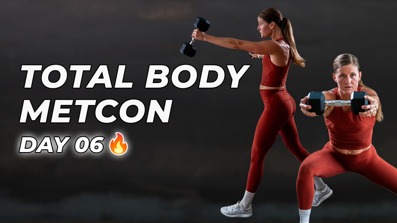 30-минутный MetCon на все тело и пресс (100 рывков)