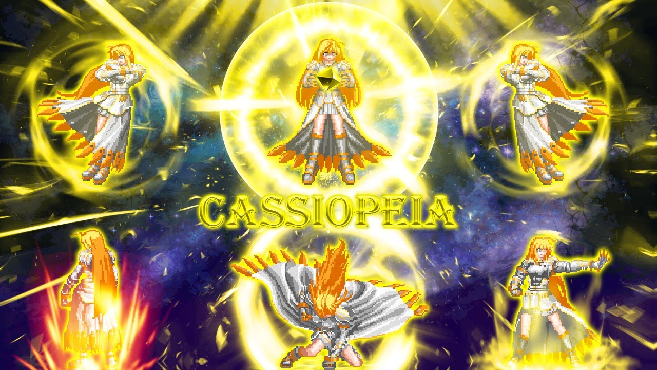KOF MUGEN Cassiopeia (Balanced) vs KOF Super Bosses