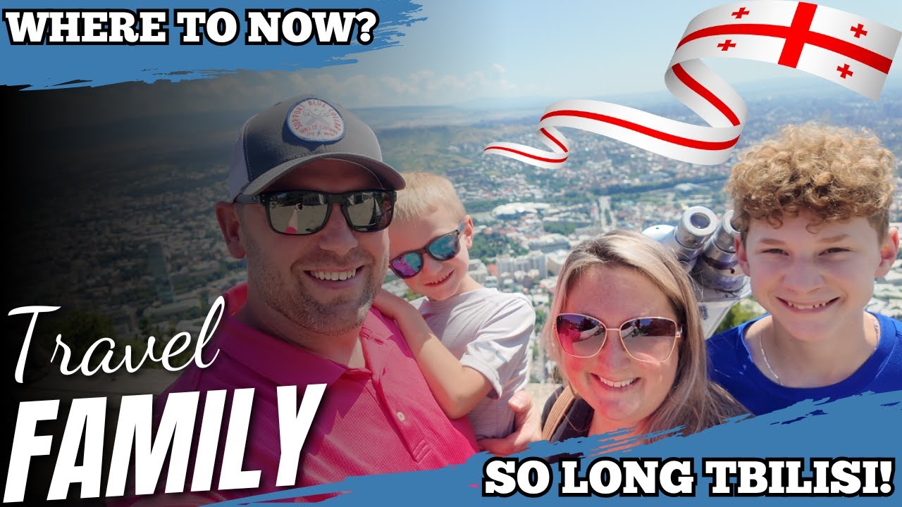 Family Traveling Abroad | Last Week in Tbilisi, Georgia | Nomad Life with Kids | Mtatsminda Park