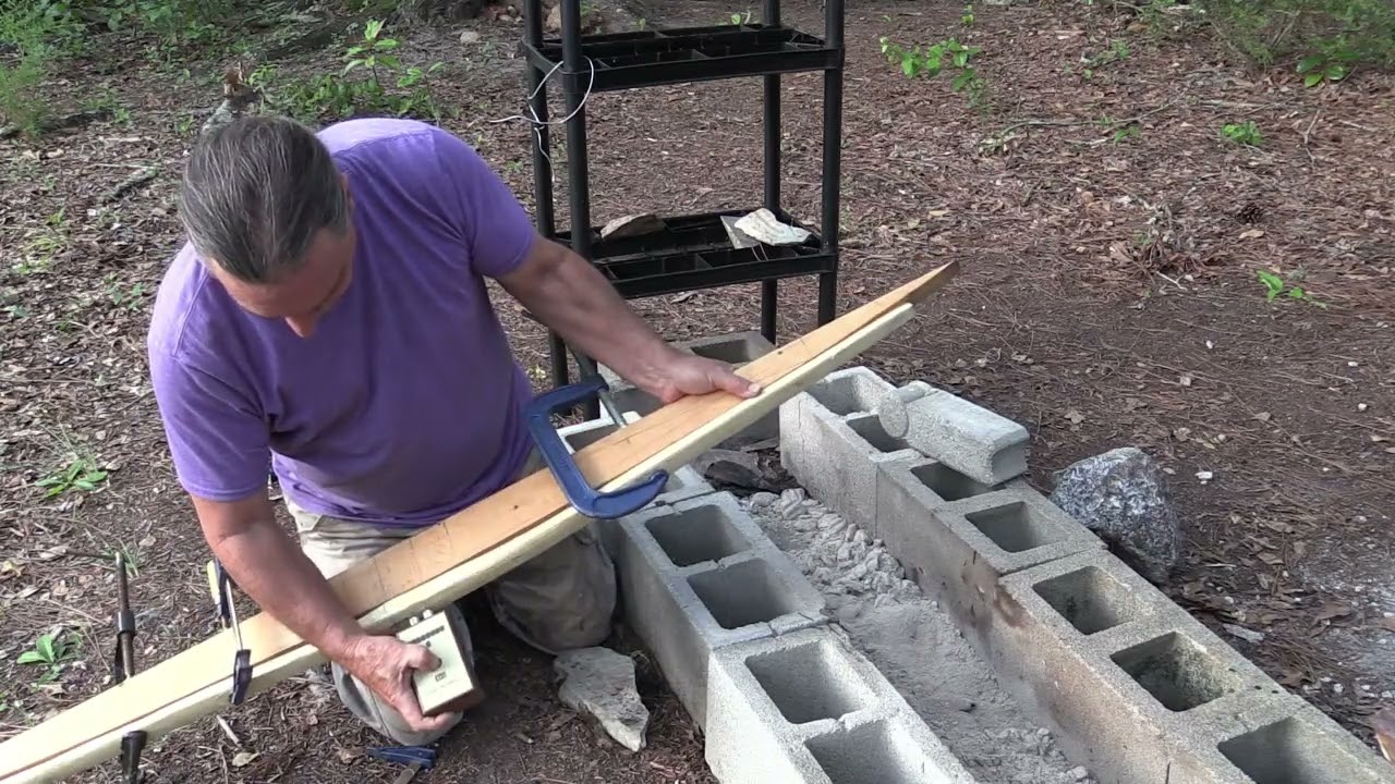 Force Dry your Bow Wood in Hours.  Make your bow now.