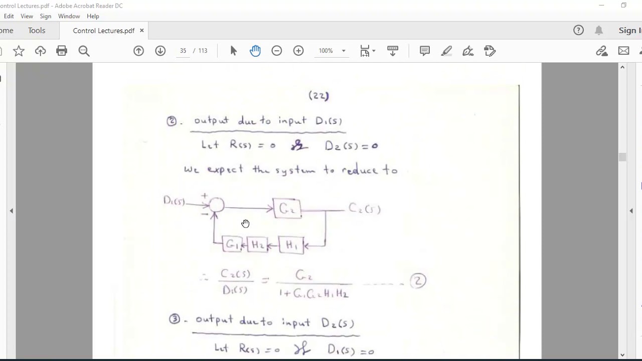 Block Diagram Reduction 3