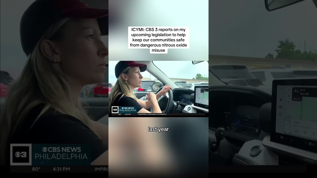CBS 3 Story on Upcoming Nitrous Oxide Legislation