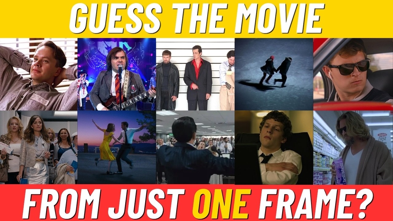 Can You Guess the Movie From ONE Frame? 🎬 | 50 Movie Quiz Challenge
