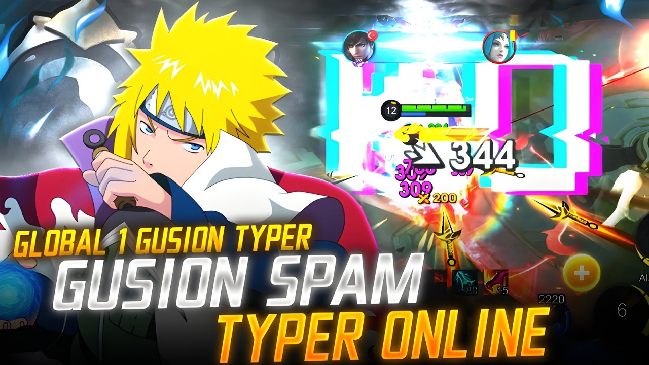 GLOBAL 1 GUSION TYPER | GUSION SPAM TYPER ONLINE