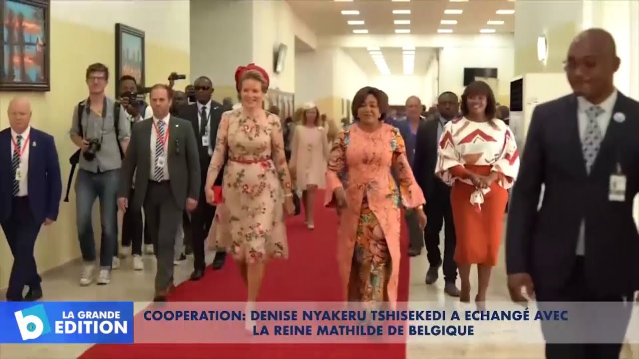 Coopération: Denise Nyakeru Tshisekedi a échangé avec la reine Mathilde de Belgique