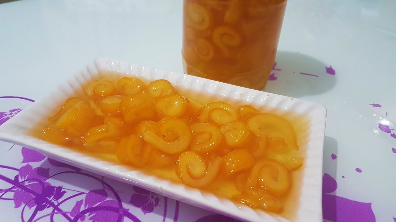 Portakal Kabuğu Reçeli Mis Kokulu Tam Kıvamlı