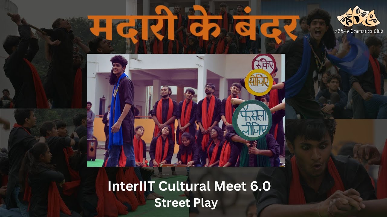 Madari Ke Bandar | IIT(ISM) DHANBAD | Inter IIT Cultural Meet 6.0