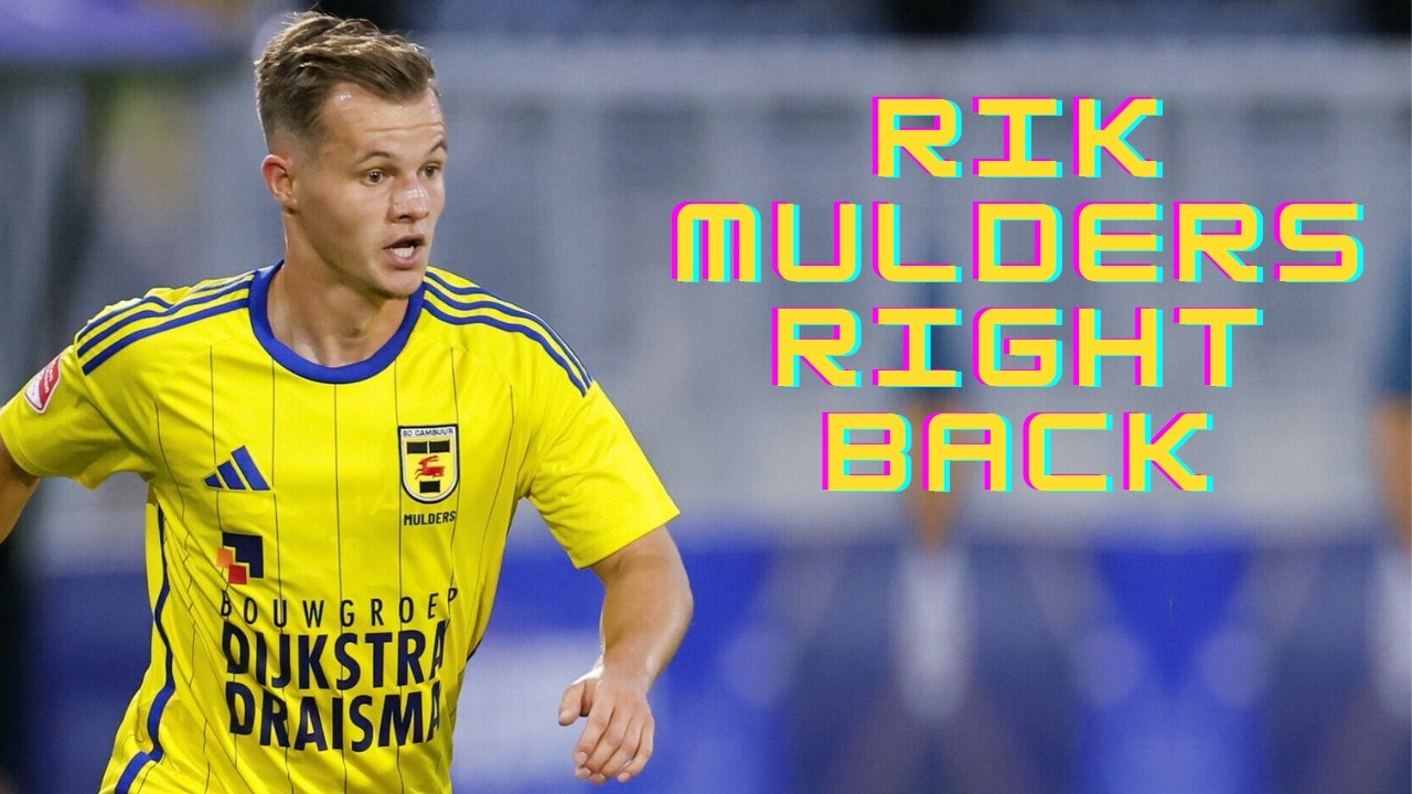 Rik Mulders | SC Cambuur - Goals, Assists, Crosses and Defensive Skills