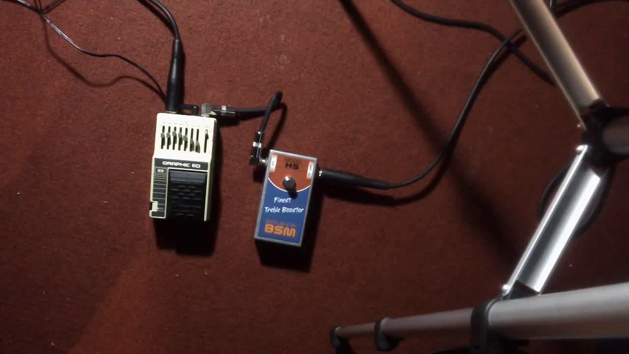 Ibanez ge10 eq pedal guitar demo