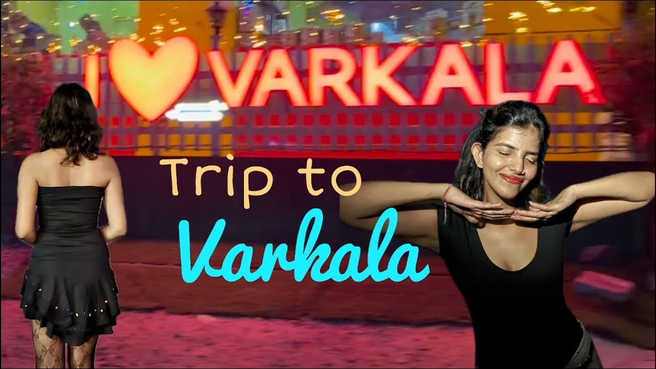 New years in Varkala | 4 days trip | #varkala #kajaltiwari #kvlogs