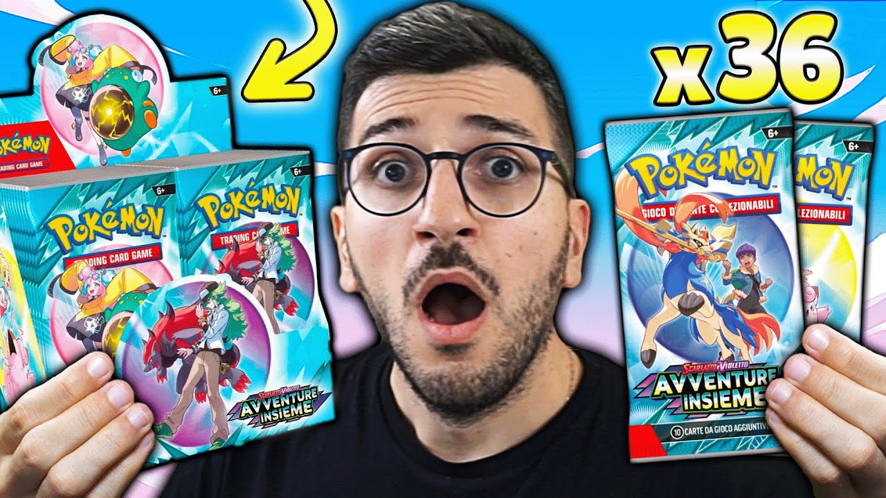 APRO un BOX INTERO di AVVENTURE INSIEME - Carte Pokémon