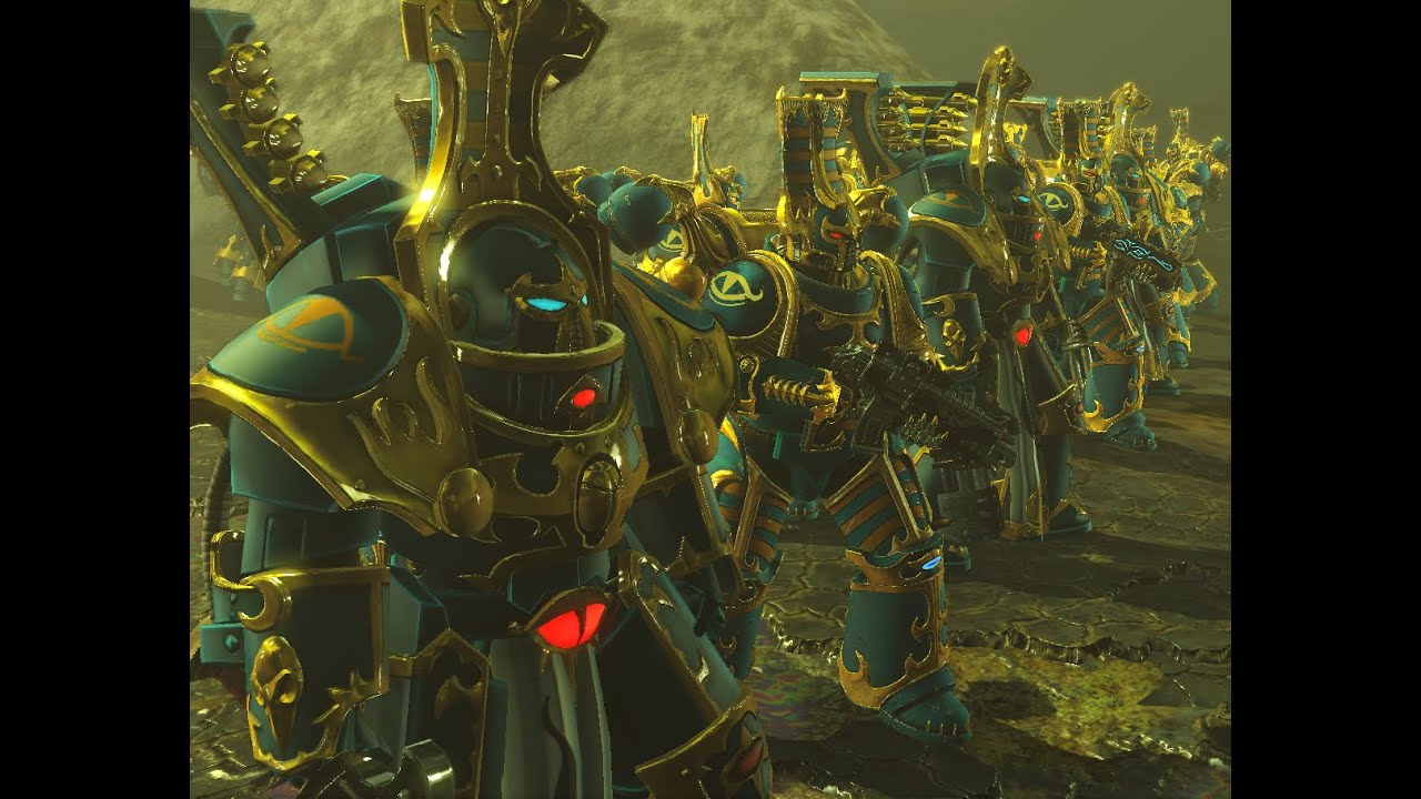 Thousand Sons Rubric Marines and Scarab Terminators vs Daemonettes