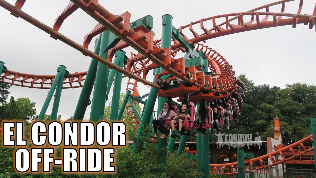 El Condor Off-Ride Footage, Walibi Holland Vekoma SLC | Non-Copyright