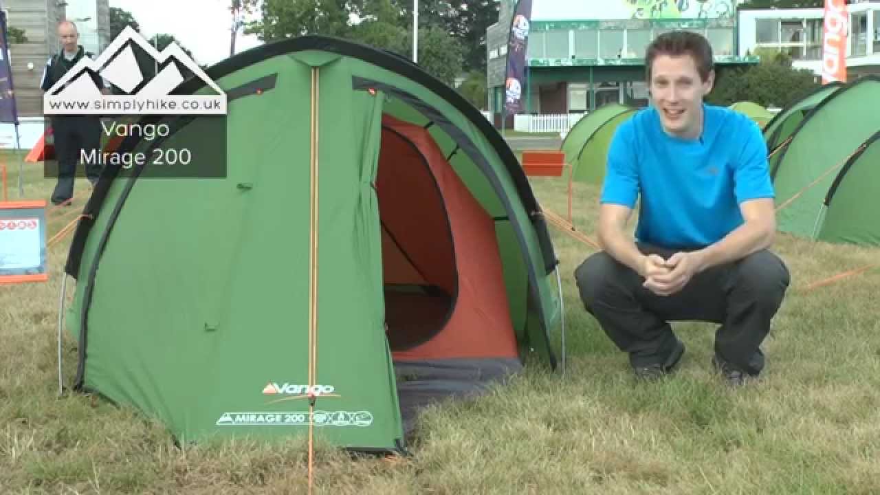 Vango Mirage 200 Tent - www.simplyhike.co.uk