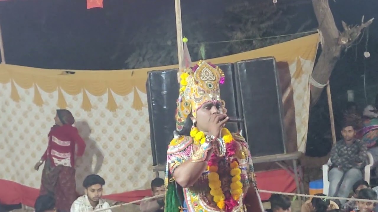 કાનુડો બોલાવે બલદેવ આવજો || કૃષ્ણ બલરામ ની જોરદારનાં પાત્ર || જય અલખધણી રામામંડળ વિઝોંલ 
