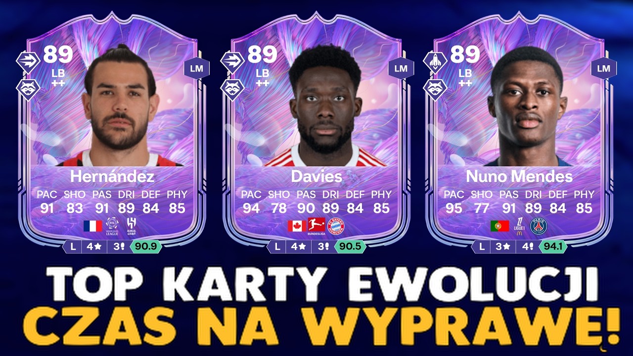 NAJLEPSZE KARTY EWOLUCJI😍CZAS NA WYPRAWĘ😍 W FC 26!