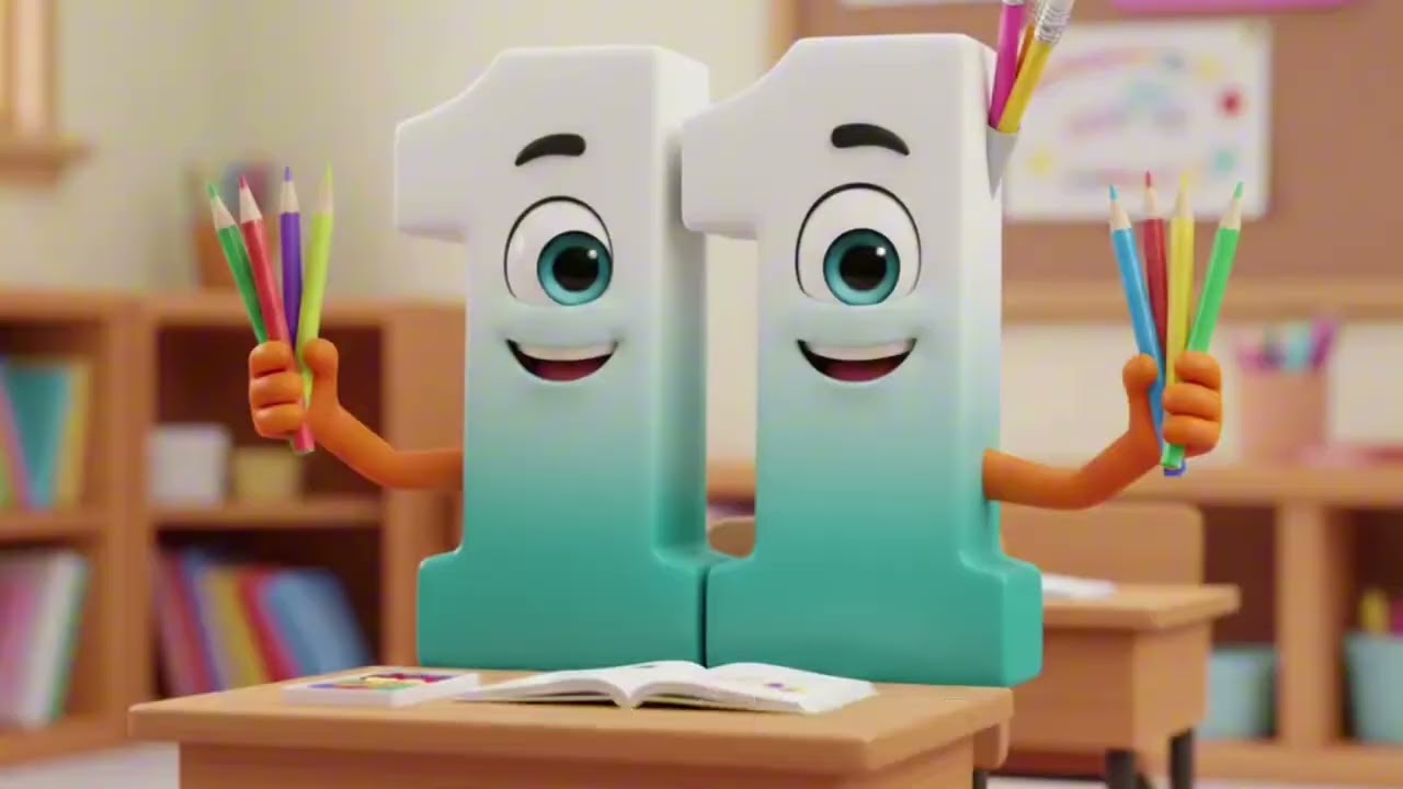 Санауды үйренейік жинақ 1-20