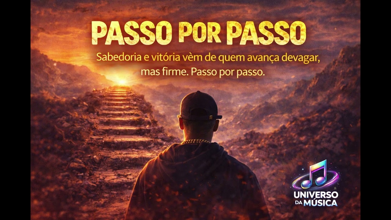 PASSO POR PASSO – Rap Motivacional 2026 | Trap Brasileiro Sobre Disciplina e Superação
