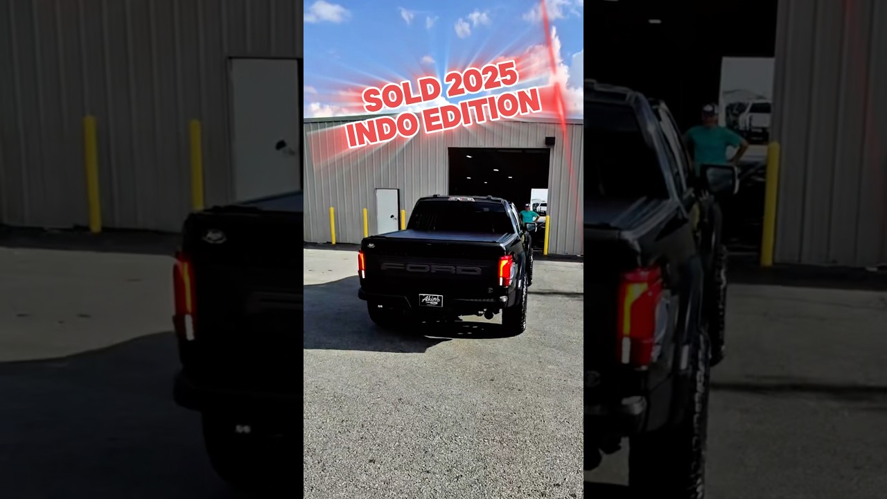 2025 Ford Raptor INDO 1.5&rdquo; Leveled on 37s-NEW Method Raised Wheels