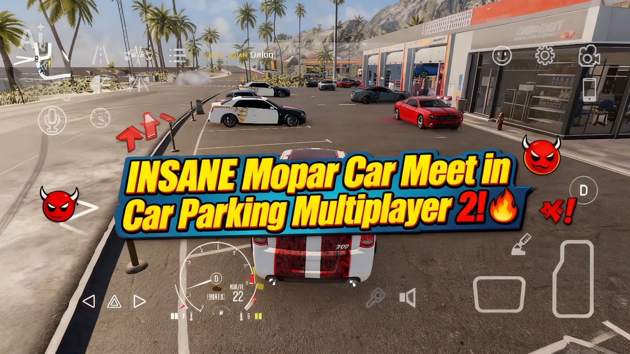 .	INSANE Mopar Car Meet in Car Parking Multiplayer 2! 😈🔥#carparkingmultiplayer2 #carmeet #carparking