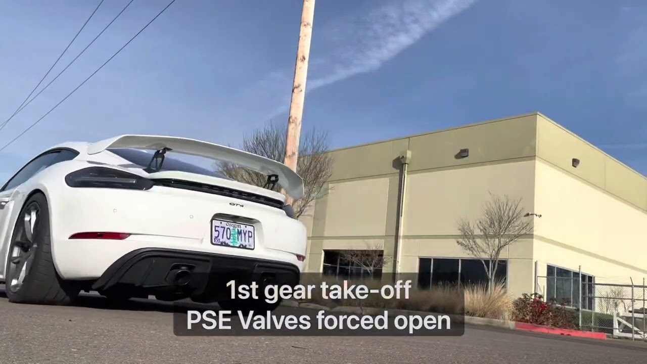 718 GT4 Soul Rear Valved Exhaust