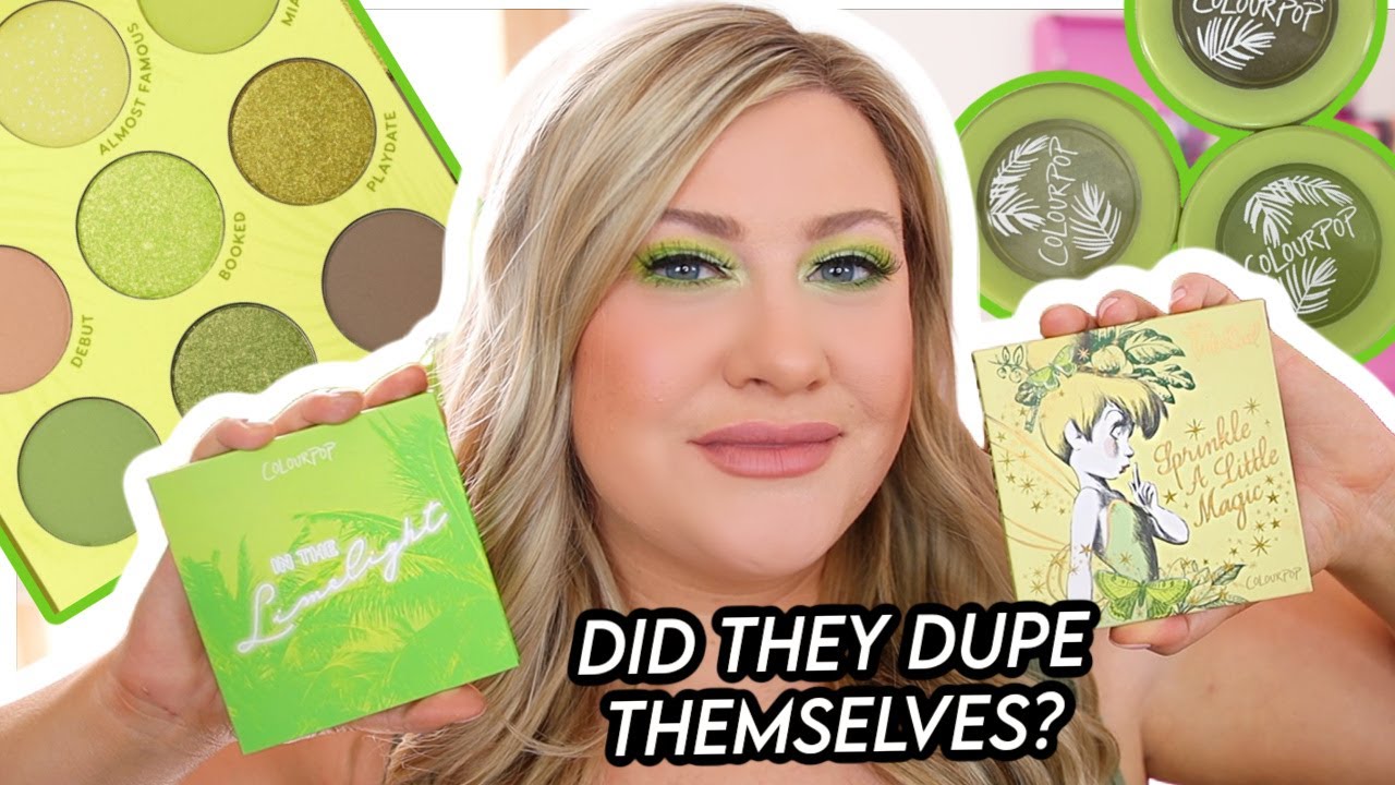 COLOURPOP IN THE LIMELIGHT COLLECTION REVIEW + COMPARISONS!