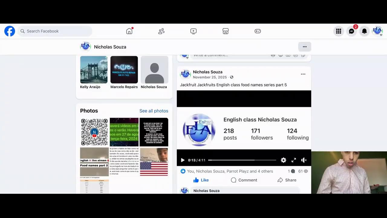 English class Family names series part 4 live