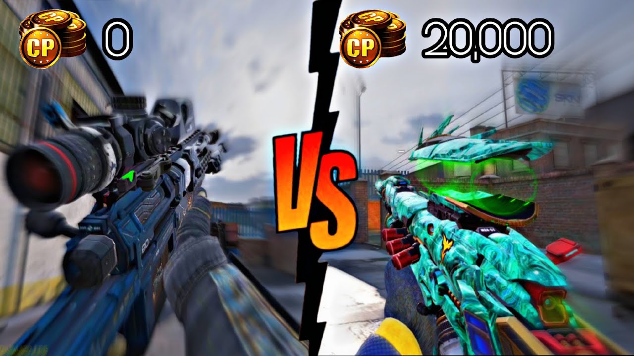 Cheap V/S Expensive Sniper Combo in COD Mobile! – Big Difference?😱