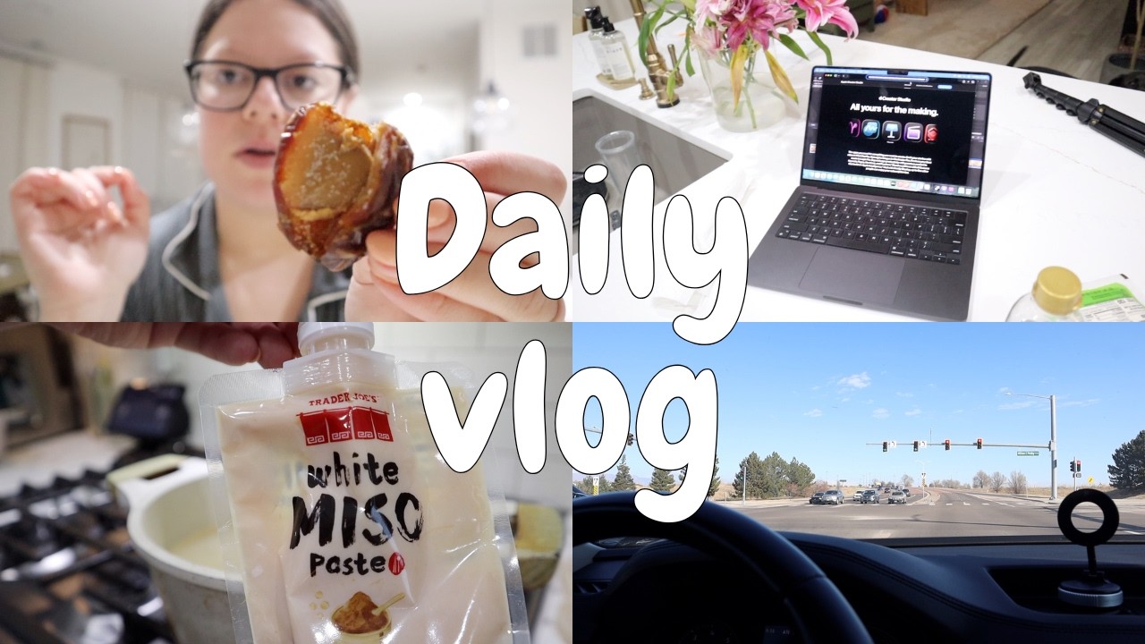 Vlog: Being on a Glp1, health anxiety, Realistic life + Miso soup for Dinner | MM