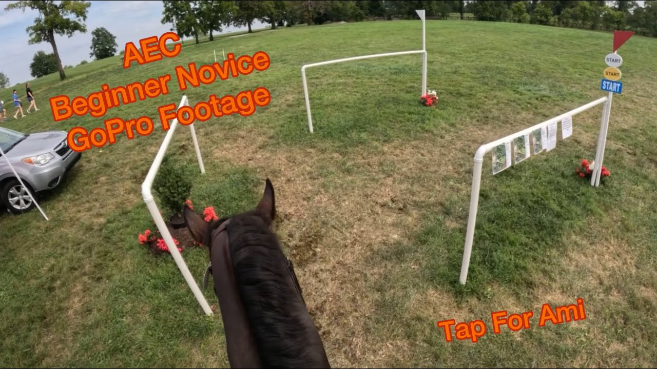 AEC!! Beginner Novice XC GoPro Footage at Kentucky Horse Park!