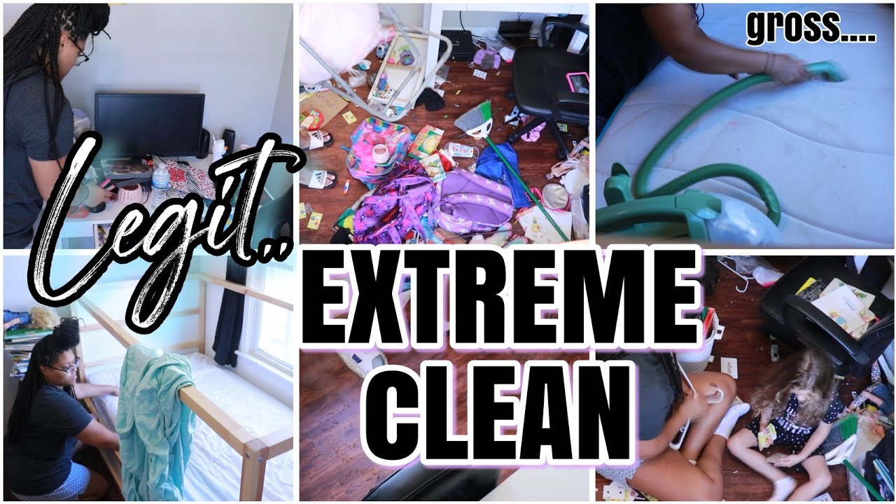 XTREME CLEAN WITH ME✨DEEP CLEANING MATTRESS ACTUAL MESSY HOUSE // WORKING MOM: CLEANING ON DAY OFF
