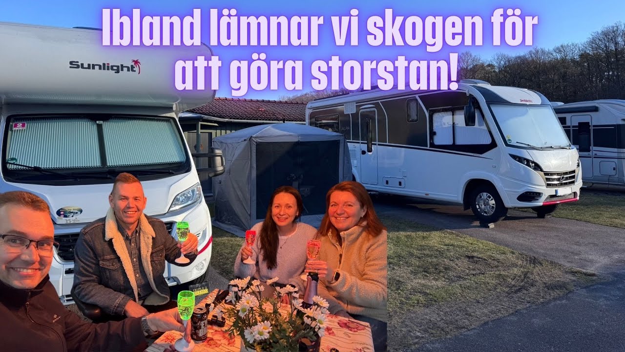 Bra camping om du ska besöka Göteborg. Vi var på Vin o Deli mässa med norrmän | varahusbilsresor.se