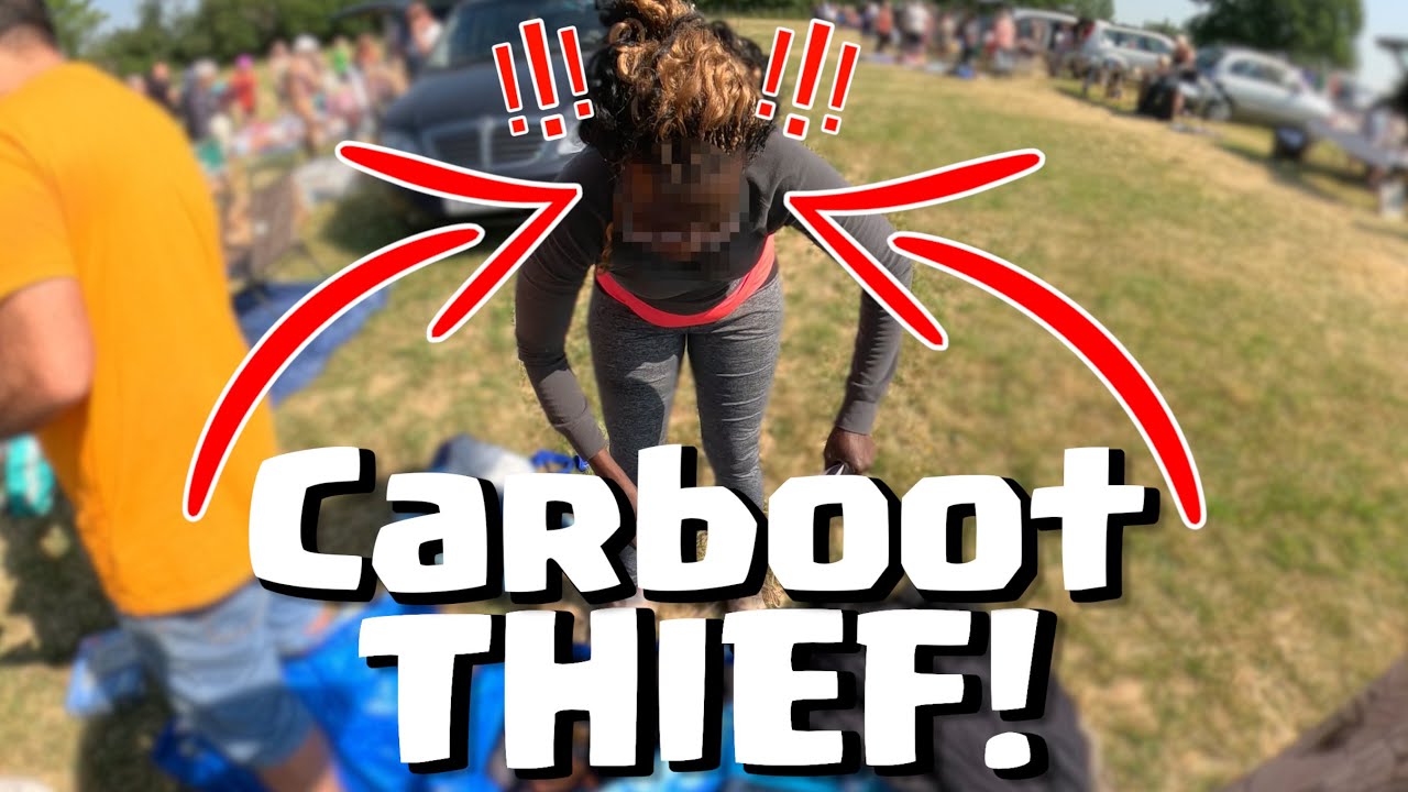 Desperate Thief STOLE My Shoes!! .. #carboot #ebay #ebayreseller