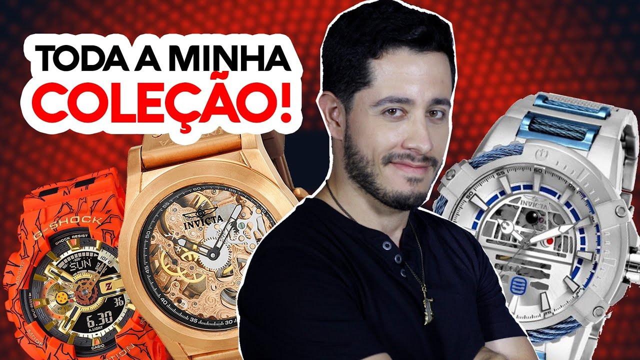 A coleção de Relógios mais MANEIRA que você vai ver hoje!