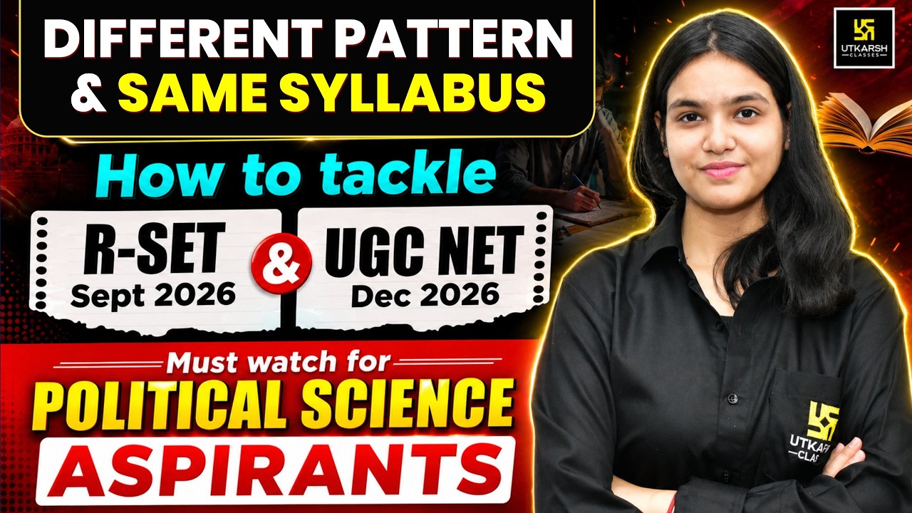 Rajasthan SET Sept 2026 vs UGC NET Dec 2026 | One Strategy for Both Exams | How to Prepare for Both?