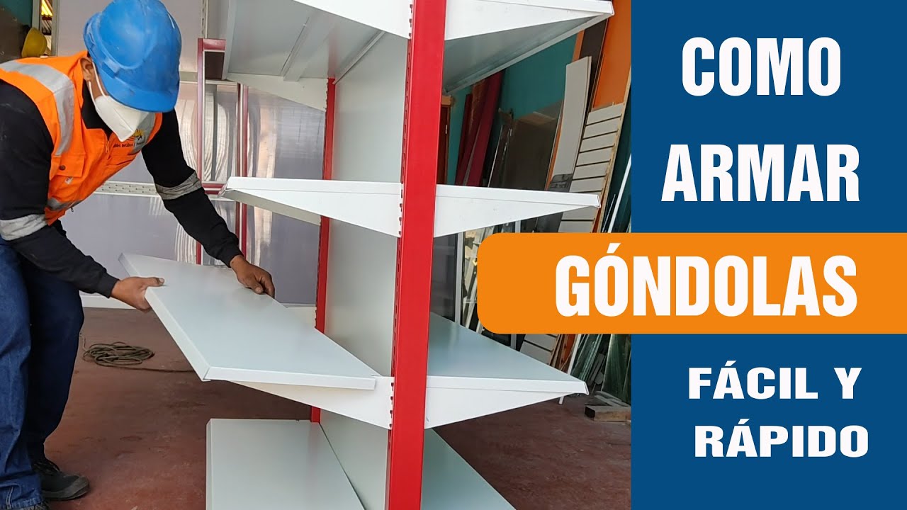 🆕 como armar gondolas 🏻 como armar gondolas centrales Video oficial