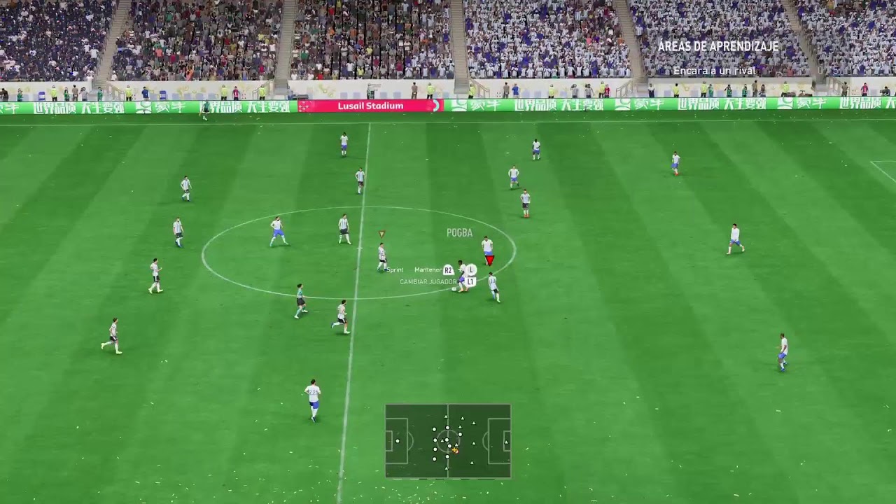 jugando FIFA