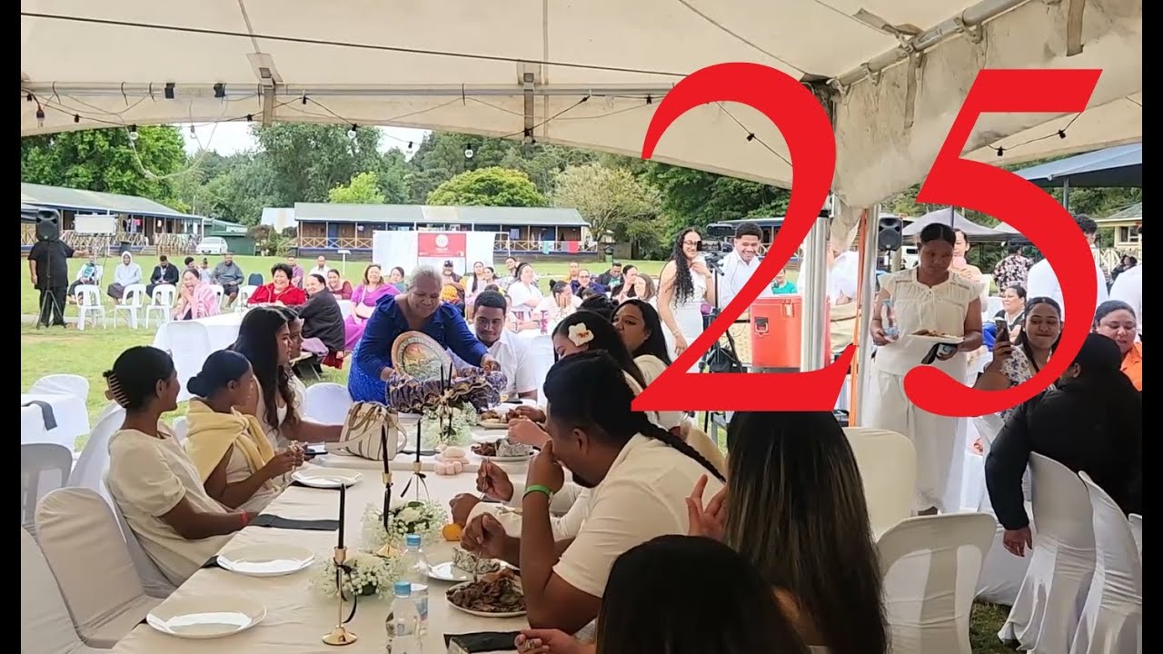 2025 Tongan International Camp 25th December d All White Christmas Dinner and Closing of Camp