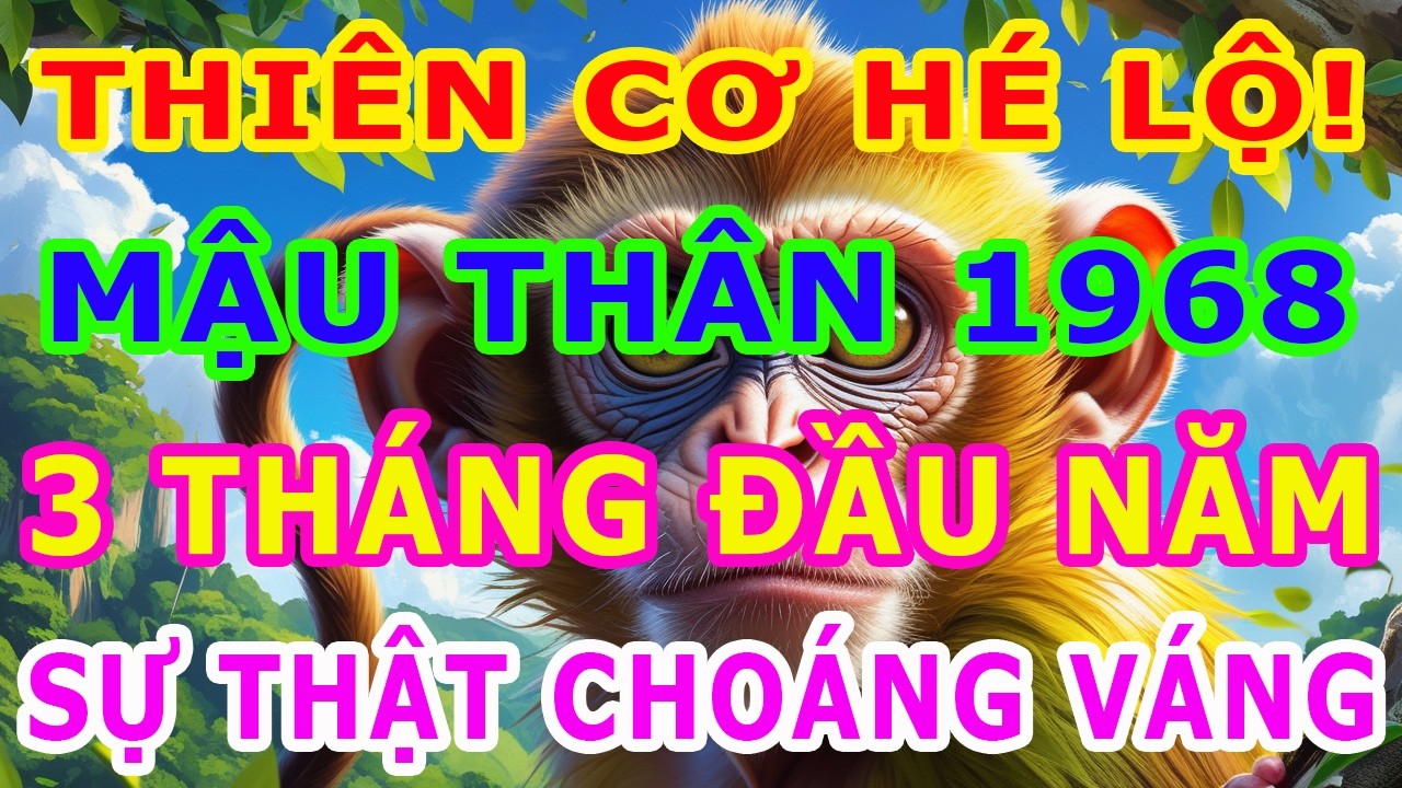 Mậu Thân 1968 Năm 2026: 59 Tuổi Âm 3 THÁNG ĐẦU NĂM – THÁNG NÀO BẬT TIỀN MẠNH NHẤT?