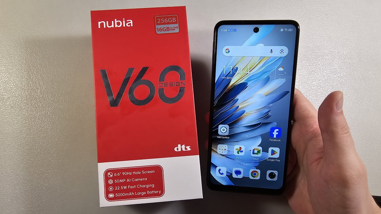 ОБЗОР ZTE Nubia V60 Design 6/256GB СТОИТ ПОКУПАТЬ?